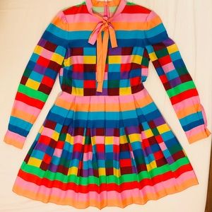 Valentino rainbow dress. Authentic!!!